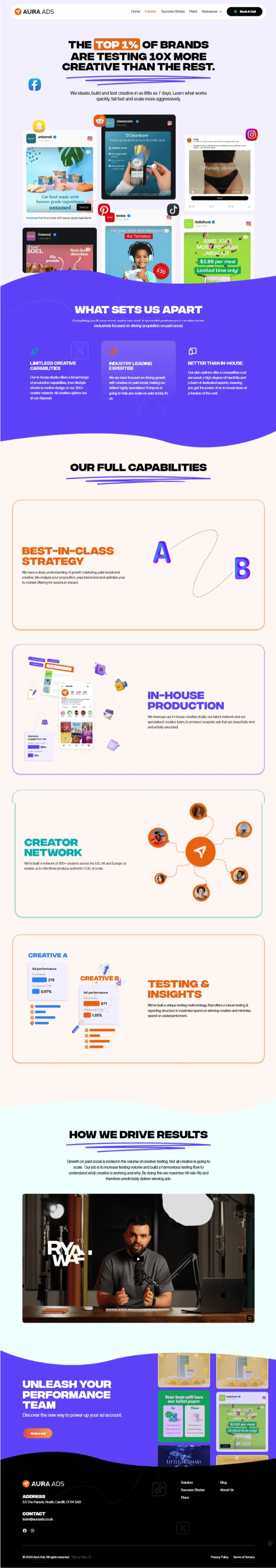 Solutions-Aura ads