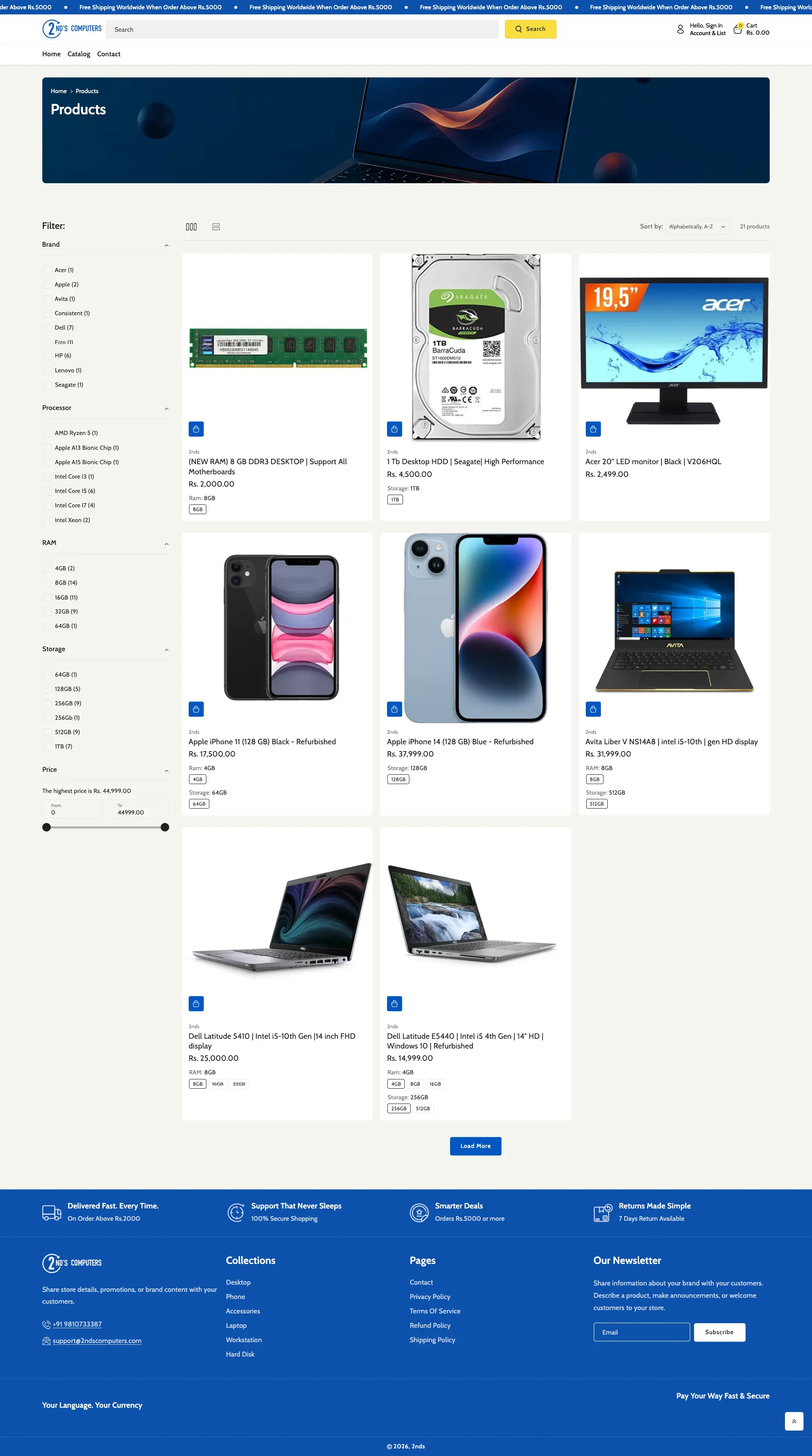 Catalog - 2nd Computers
