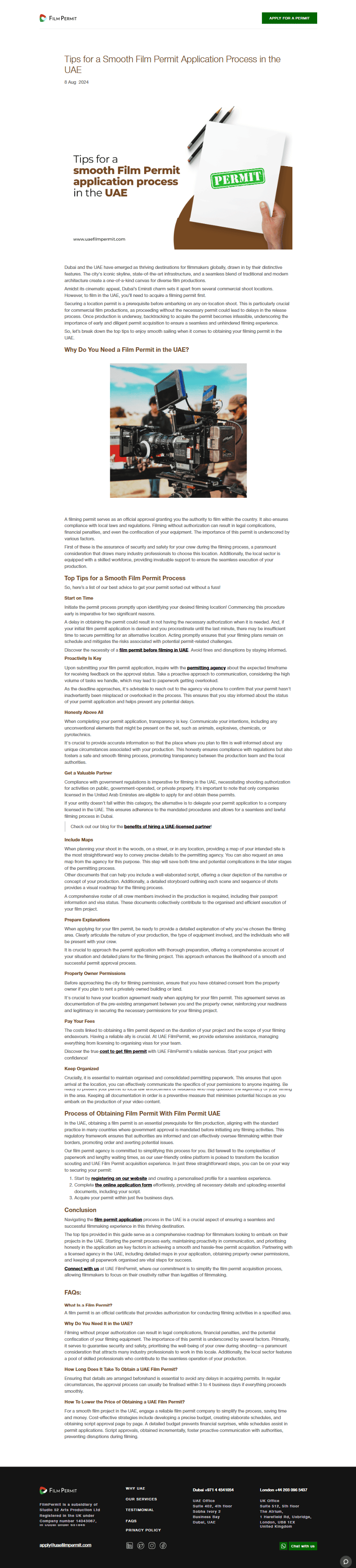 Blog Detail-Film permit